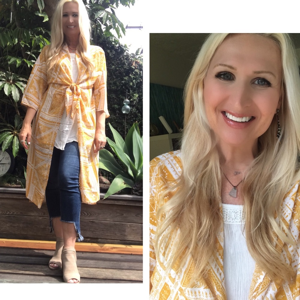 🤩Hawaii Inspo Front Tie Cardigan🌟